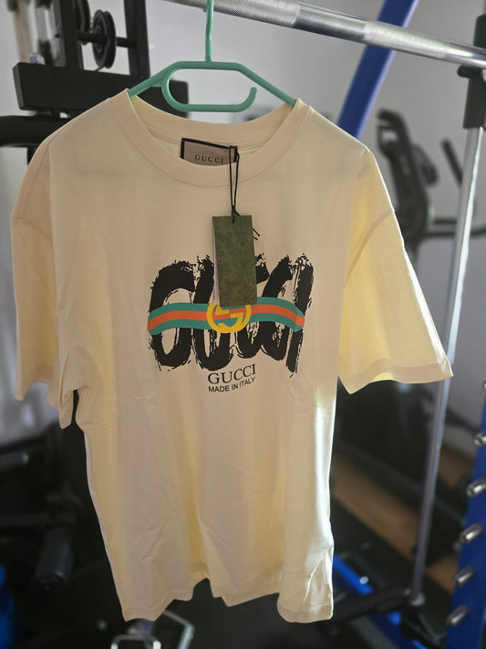 🔥 Gucci T-Shirt – Cremeweiß, Limitierte Edition 🔥