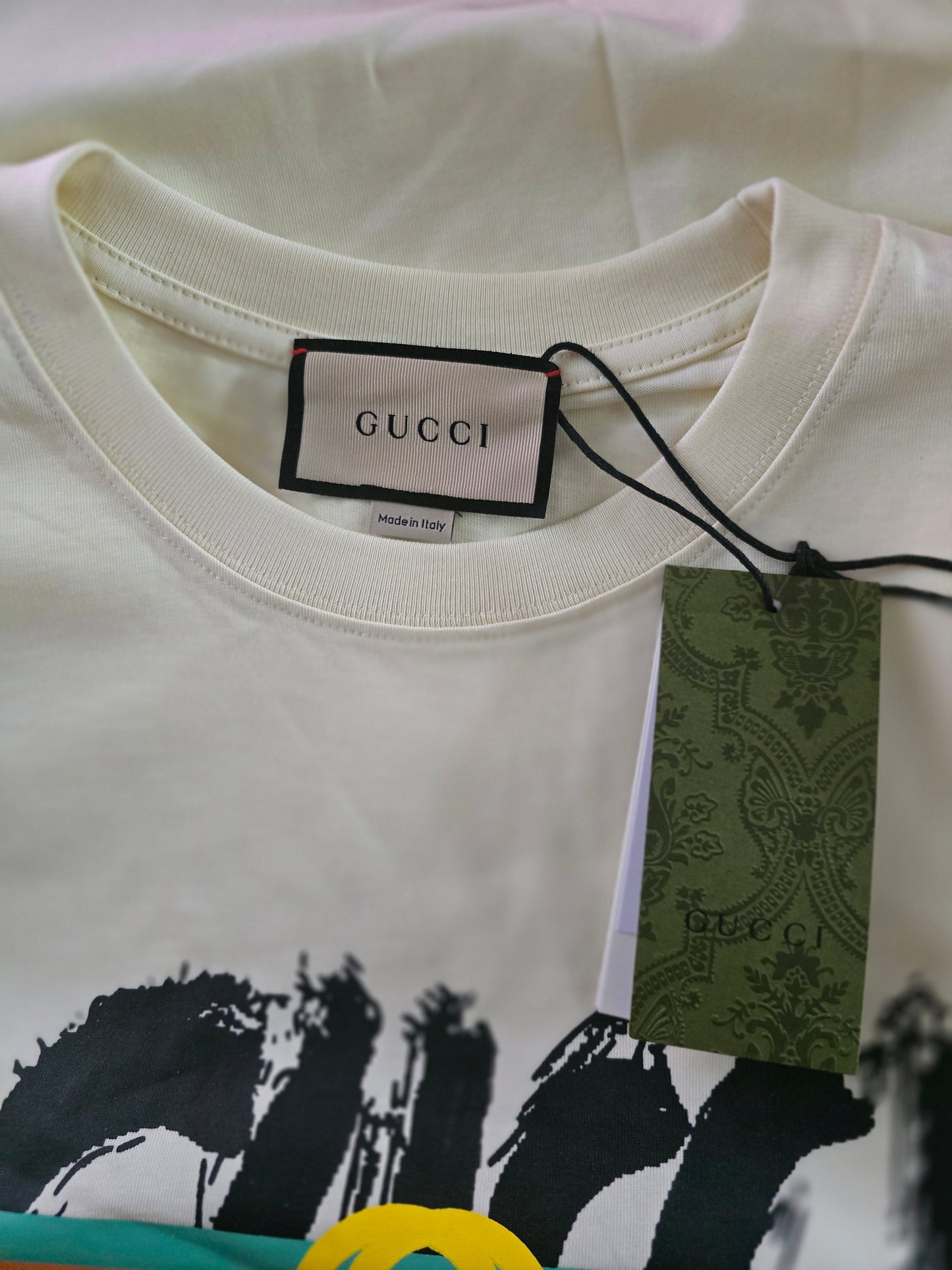 🔥 Gucci T-Shirt – Cremeweiß, Limitierte Edition 🔥